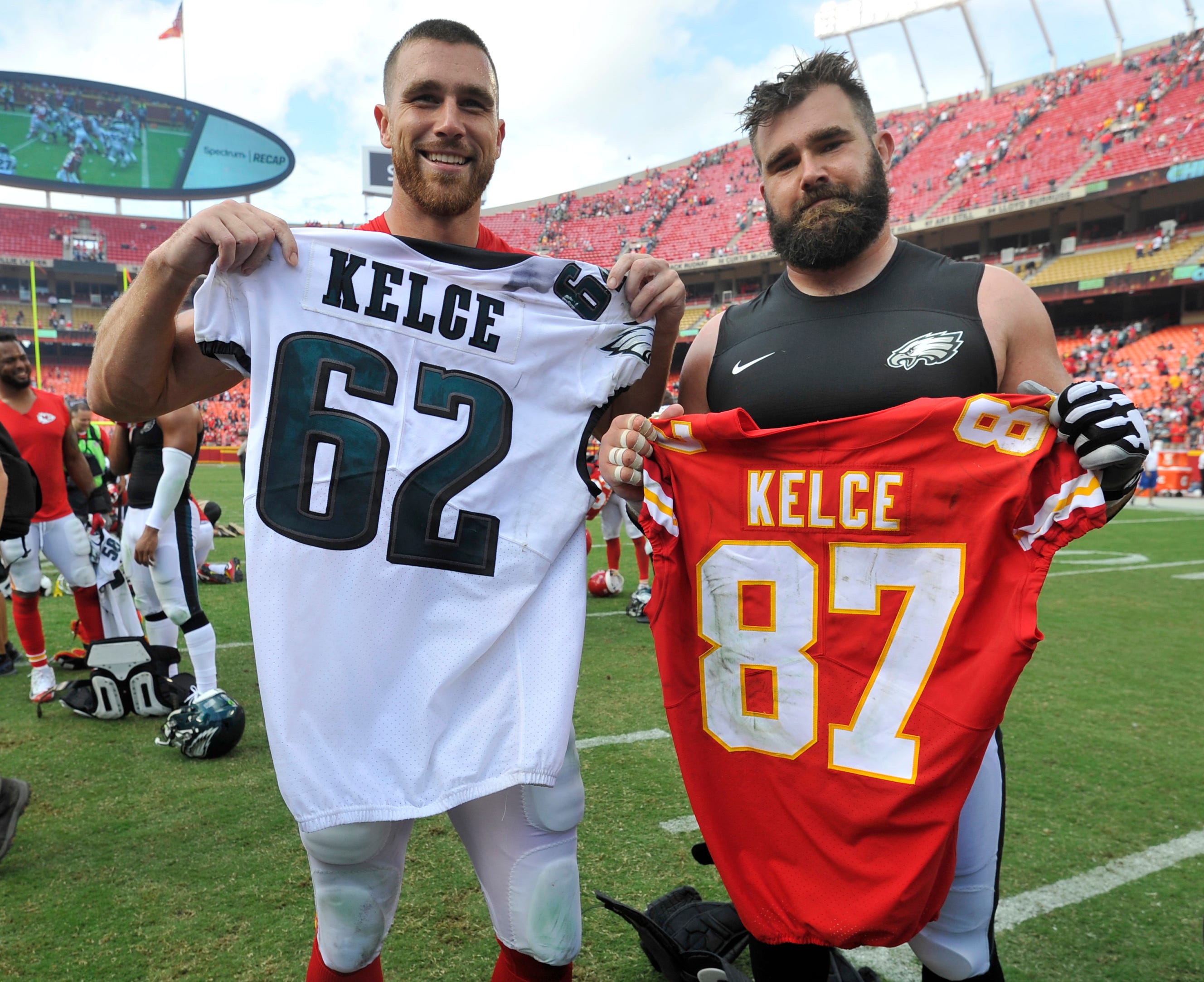 travis kelce college jersey